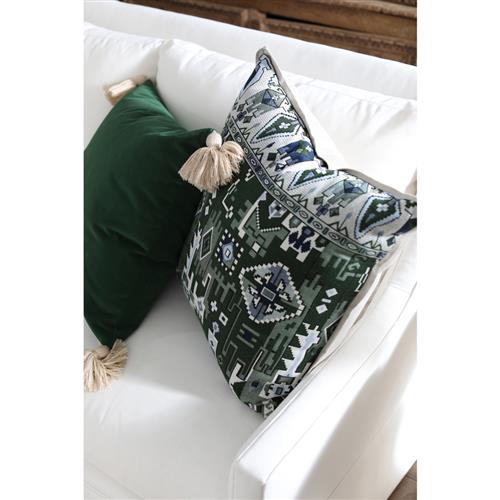 Kathy Kuo Home Mallard Throw Pillow - Thumbnail 2