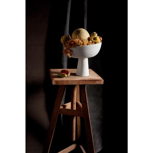 L'Objet Terra Modern Classic Footed Serving Bowl - Small - Thumbnail 4