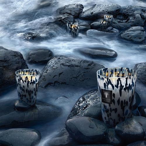 Baobab Collection Black Pearls Modern Classic Glass Scented Candle - Small - Thumbnail 3