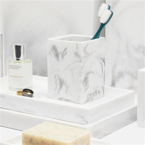 Pigeon and Poodle Parma Resin Brush Holder - Thumbnail 2