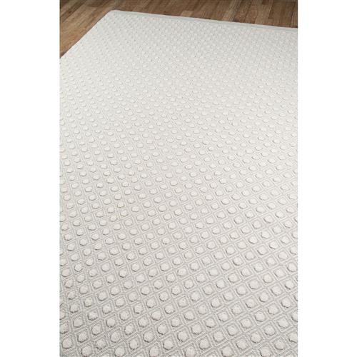 Willow Modern Grey Wool Diamond Dot Patterned Rug - 5'x8' | Kathy Kuo Home