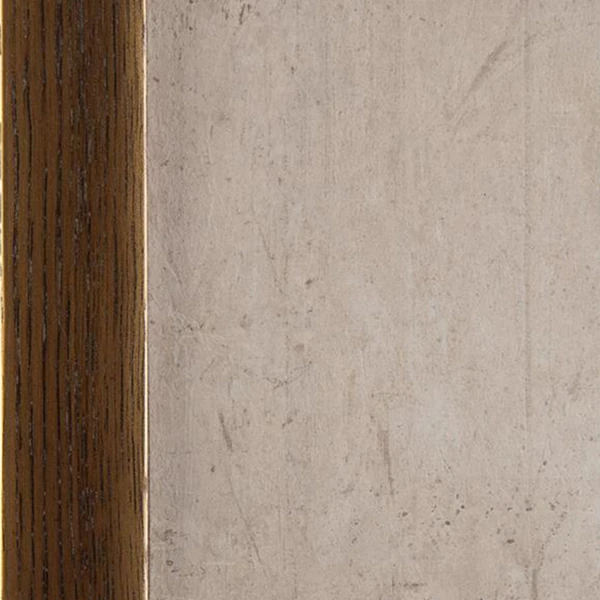 Wooden cabinet door surface with wood grain texture in dark brown finish