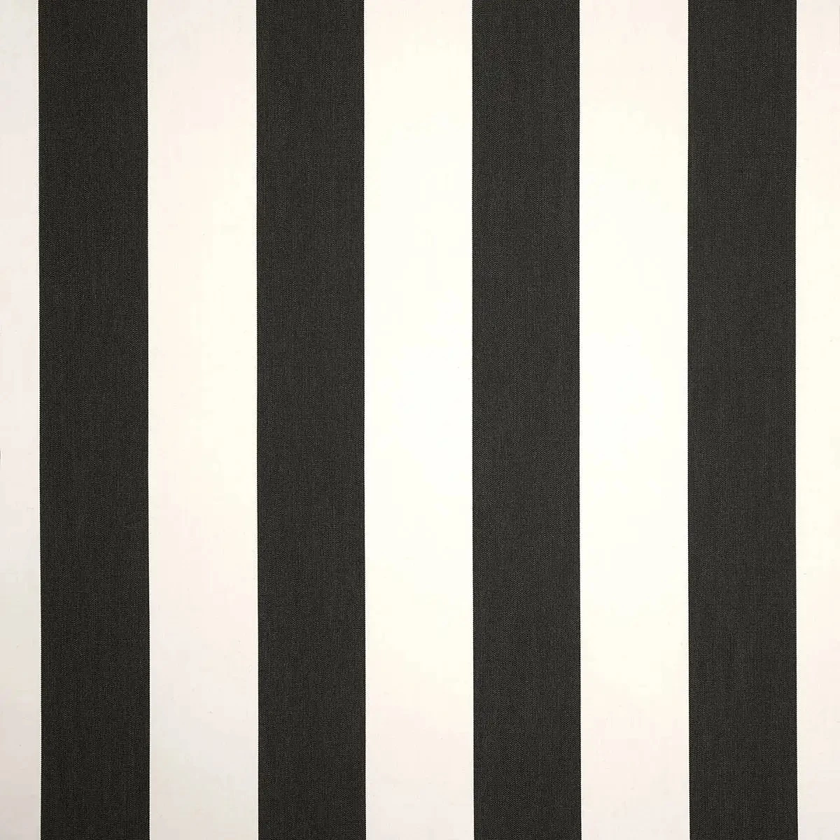 A close-up of the chair's striped fabric