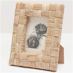 Pigeon And Poodle Genova Coastal Beach Natural Rope Picture Frame - 4x6|
