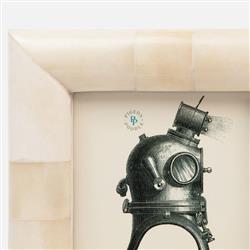 Pigeon And Poodle Vannes Coastal Beach Natural Bone Picture Frame - 5x5|