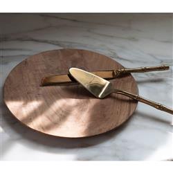 Liliana Hollywood Gold Stainless Steel Cake Server Set|