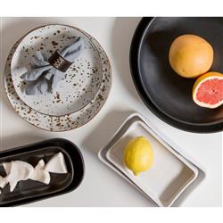 Morgan Rustic Lodge Brown Hair on Hide Napkin Ring - Set of 4|