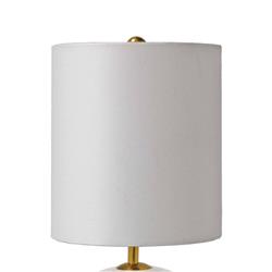 Modern Classic White Alabaster Table Lamp|