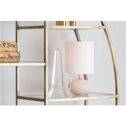 Modern Classic White Alabaster Table Lamp|