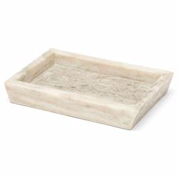 Pigeon and Poodle Athlone Modern Classic Beige Marble Soap Dish|