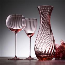 Quinn Modern Classic Rose Glass Carafe|
