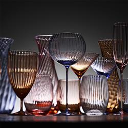 Quinn Modern Classic Ocean Glass Carafe|