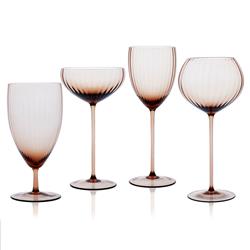 Quinn Modern Classic Amber White Wine Glass - Set of 2|