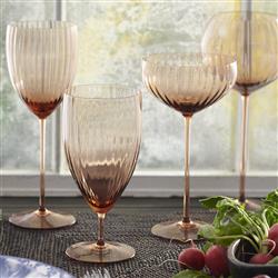 Quinn Modern Classic Amber White Wine Glass - Set of 2|