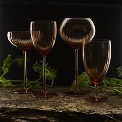 Quinn Modern Classic Amber White Wine Glass - Set of 2|