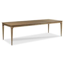 Marseille French Vintage Brown Wood Extendable Dining Table - 60-104"|