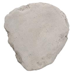 Yanis Coastal Off-White Resin Drum Outdoor Coffee Table - Small|