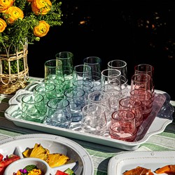 Juliska Amalia Modern Classic Clear Acrylic Tumbler|