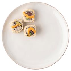 Juliska Puro Modern Classic Whitewash Ceramic Coupe Salad Plate|