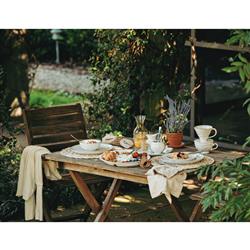 Juliska Puro Modern Classic Whitewash Ceramic Coupe Dinner Plate|