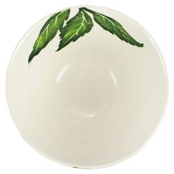 Limoni Modern Classic White Stoneware Cereal Bowl|