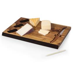 Pierre French Brown Acacia Wood Charcuterie Cheese Cutting Board Set|