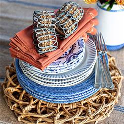Juliska Provence Coastal Beach Natural Rattan Woven Placemat|