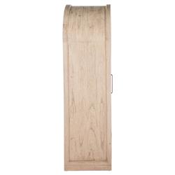 Elba Natural Rattan Wood Woven Arched China Cabinet|