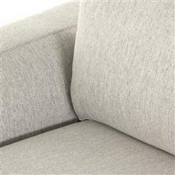 Stanley Rustic Lodge Light Grey Upholstered Sleeper Sofa - 89"|