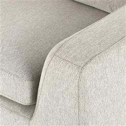 Stanley Rustic Lodge Light Grey Upholstered Sleeper Sofa - 89"|
