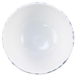 Santorini Global Bazaar Blue Ceramic Cereal Bowls - Set of 4|