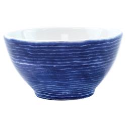 Santorini Global Bazaar Blue Ceramic Cereal Bowls - Set of 4|