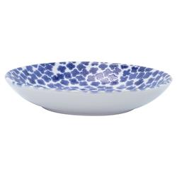 Santorini Global Bazaar Blue Ceramic Assorted Pasta Bowls - Set of 4|
