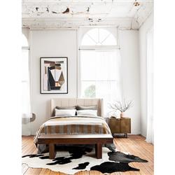 Karlin Industrial Loft Brass Sunburst Patterned Iron 2 Door Nightstand|