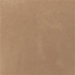 Amani Mid Century Nude Beige Leather Wood Frame Recliner Chair|