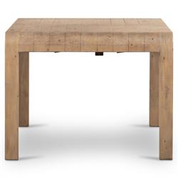 Noah Rustic Lodge Grey Reclaimed Wood Extendable Dining Table - 71"-87"W|