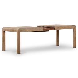 Noah Rustic Lodge Grey Reclaimed Wood Extendable Dining Table - 71"-87"W|