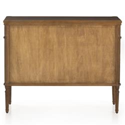 Tacorey Rustic Lodge Brown Solid Oak Wood 3 Drawer Bachelor Chest Dresser|