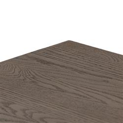 Tacorey Rustic Lodge Brown Solid Oak Wood 3 Drawer Bachelor Chest Dresser|