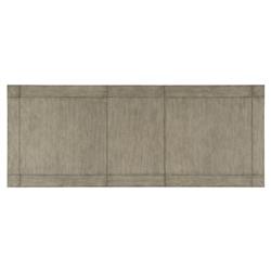 Luca Rustic Lodge Oak Wood Rectangular Extendable Dining Table - 82.25-106.25"W|