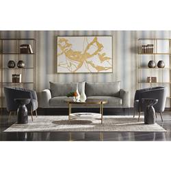 Cantrell Industrial Loft Antique Brass Iron 5 Tier Display Case|