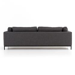 Allison Modern Classic Grey Upholstered Sofa - 91"W|