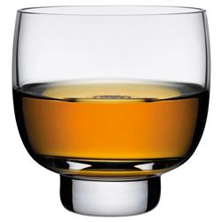 Malt Modern Classic Clear Crystal Decanter 4 Piece Gift Set|