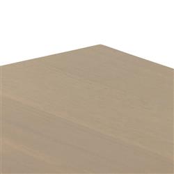 Kashton Mid Century Natural Brown Mango Wood Arched Cane 4 Door Sideboard|