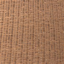 Ivanna Coastal Beach Natural Brown Woven Seat Teak Wood Frame Outdoor Chaise Lounge|