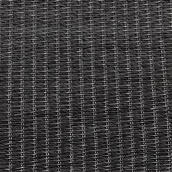 Ivanna Coastal Beach Black Woven Wicker Outdoor Dining Bench|