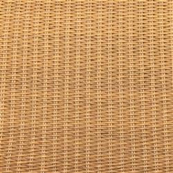 Ivanna Coastal Beach Natural Brown Woven Wicker Outdoor Dining Bench|