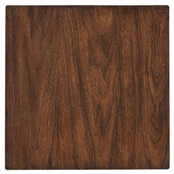 Surrey Rustic Lodge Brown Walnut Wood 1 Drawer Nightstand|