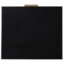 Ronaldo Coastal Beach Black Pine Wood Woven Rattan 2 Drawer Office Cabinet|