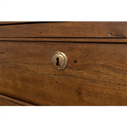 Mari French Country Brown Walnut Dresser|